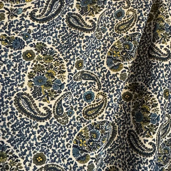 Max Studio Paisley Print Blouse Plus: 1X        BIN#S - Picture 6 of 10